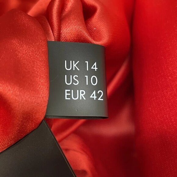 Solace London Women’s Red Sleeveless Mini Dress - Picture 5 of 8